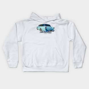 1955 Chevrolet Nomad Station Wagon Kids Hoodie